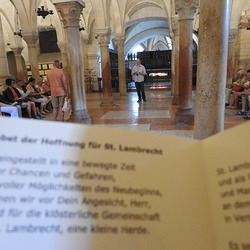           Krypta des Hl. Xeno - Gebet für St. Lambrecht