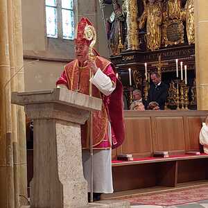 Pontifikalamt in der Stiftskirche